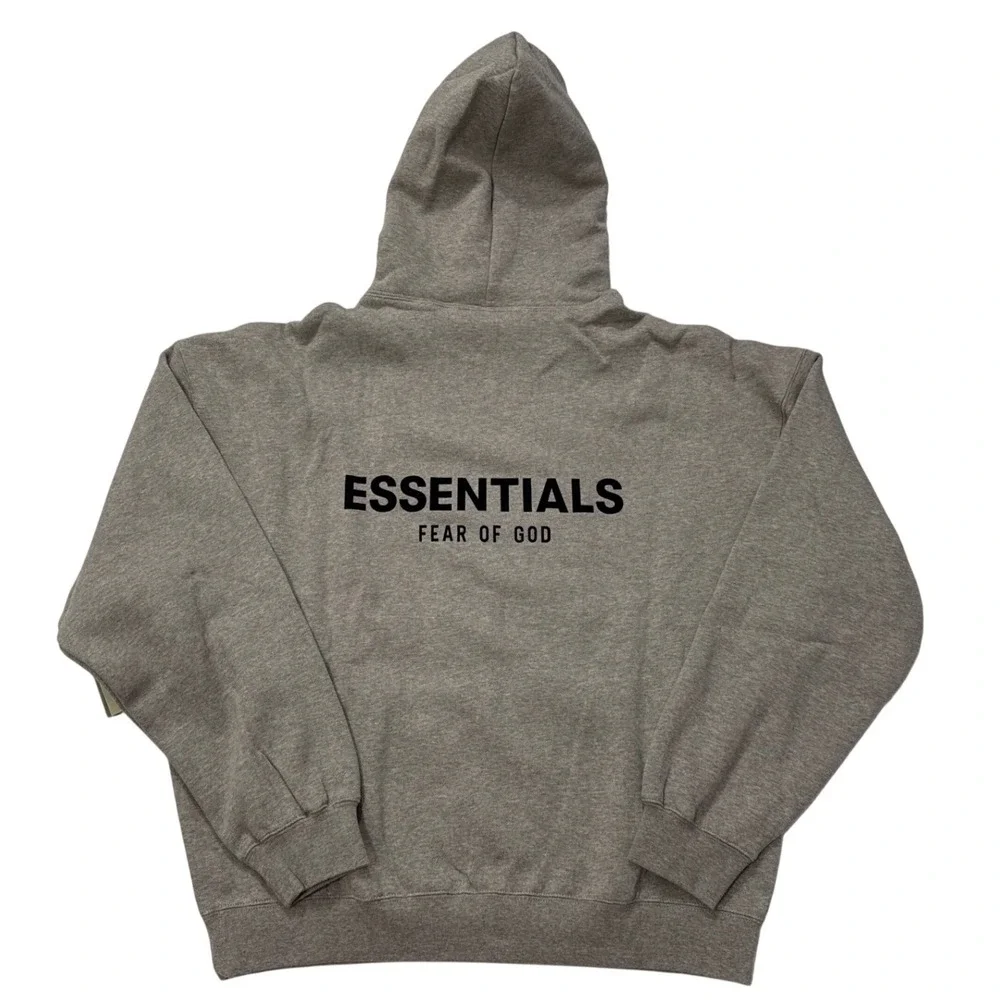 Fear of God Essentials Pacsun Hoodie Dark Oatmeal‎   - Small